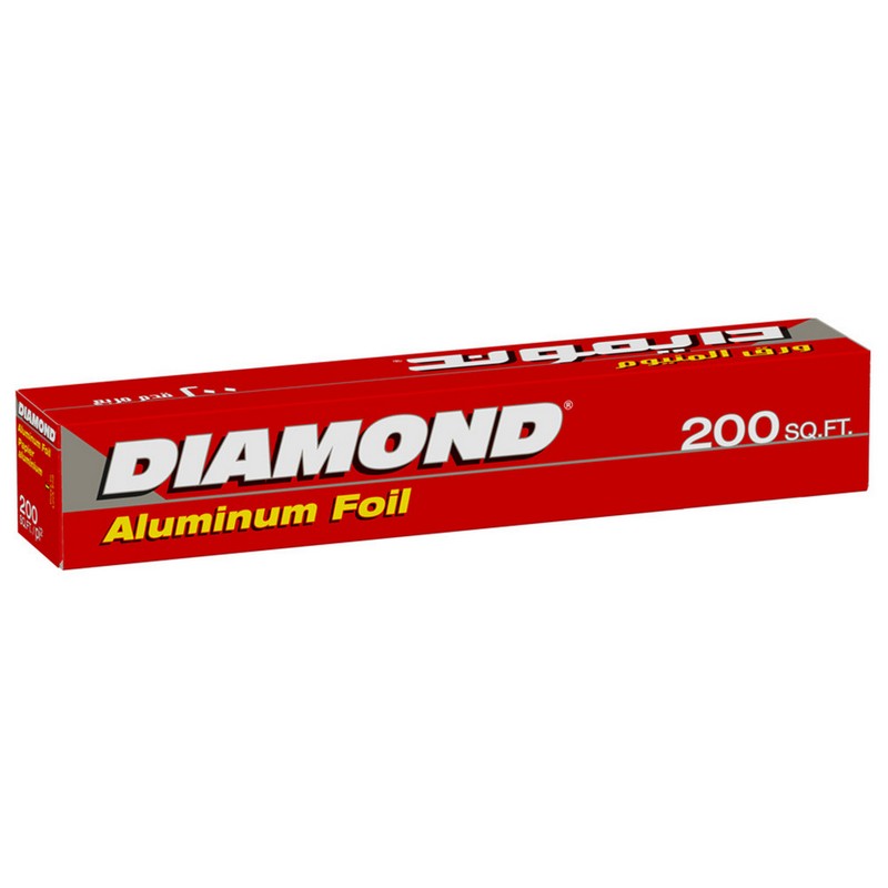 DIAMOND ALUMINUM FOIL 200 SQ.FT