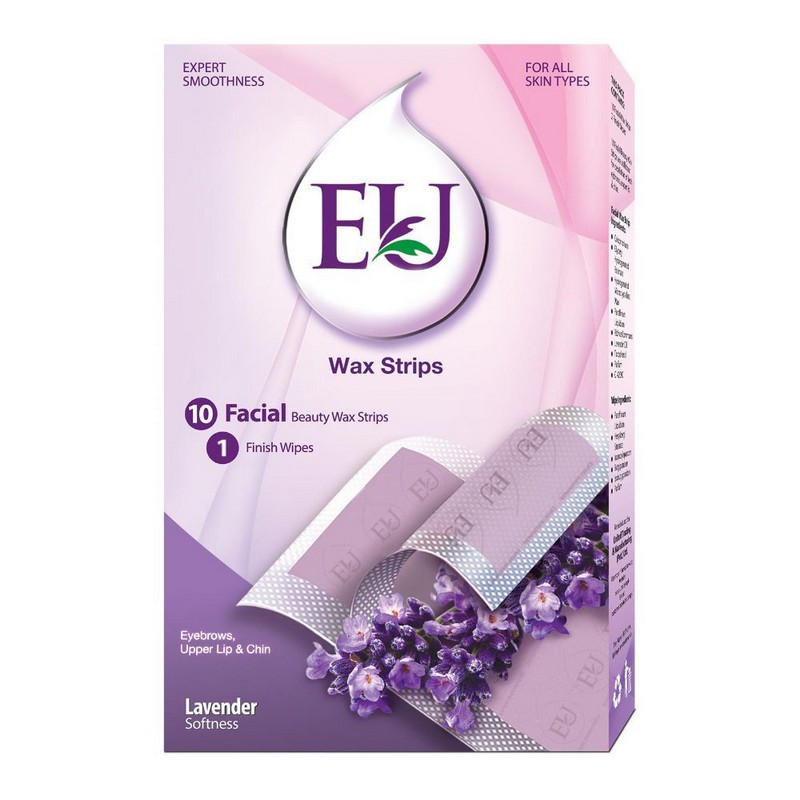 EU WAX STRIPS LAVENDER SOFTNESS 10`S