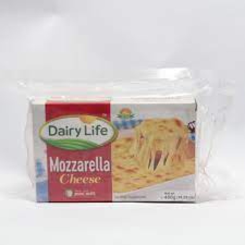 DAIRY LIFE MOZZARELLA CHEESE 400GM