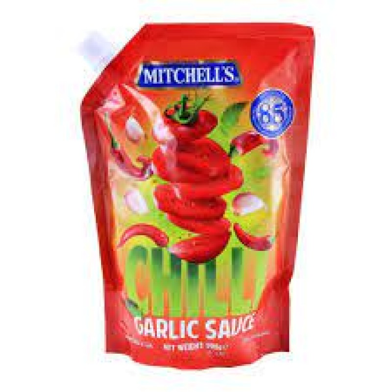 MITCHELLS CHILLI GARLIC SAUCE 250G