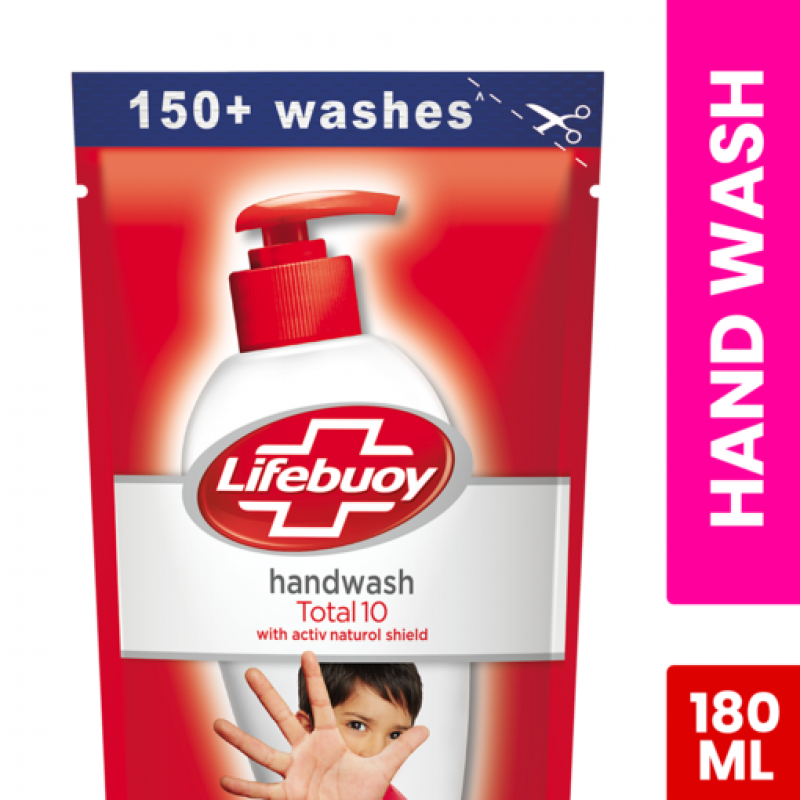 LIFEBUOY HAND WASH POUCH 180ML IMP