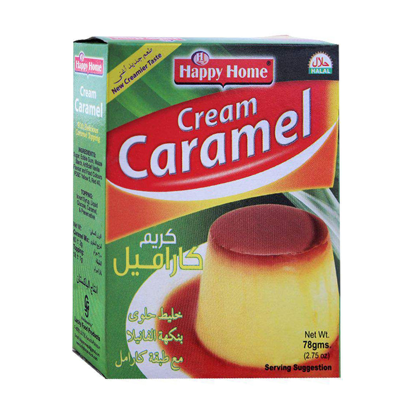 HAPPY HOME CREAM CARAMEL MIX 78G