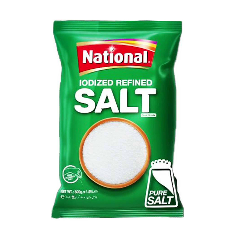 NATIONAL IODIZED SALT 800GM