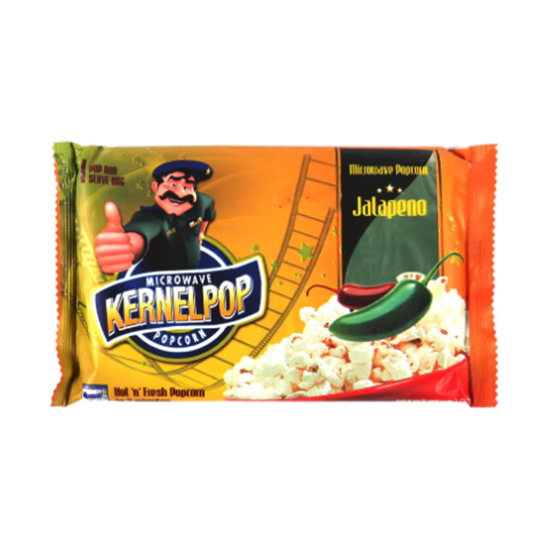 KERNEL POP POPCORN JALAPENO 1S 90GM