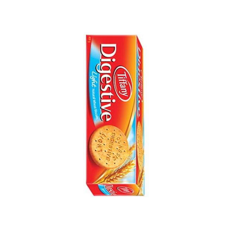 TIFFANY DIGESTIVE LIGHT WHEAT BISCUITS 400GM