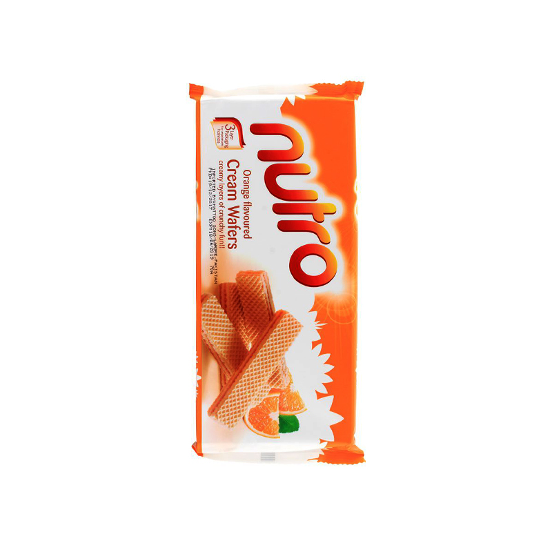 NUTRO ORANGE CREAM WAFERS 150G