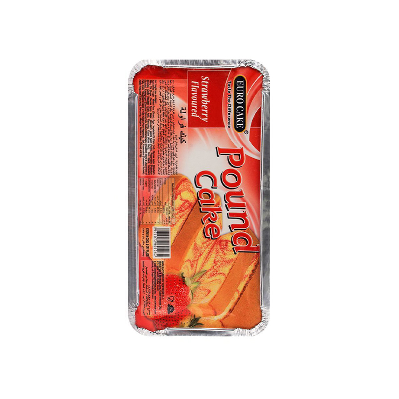 EURO CAKE POUND CAKE STRAWBERRY 323GM