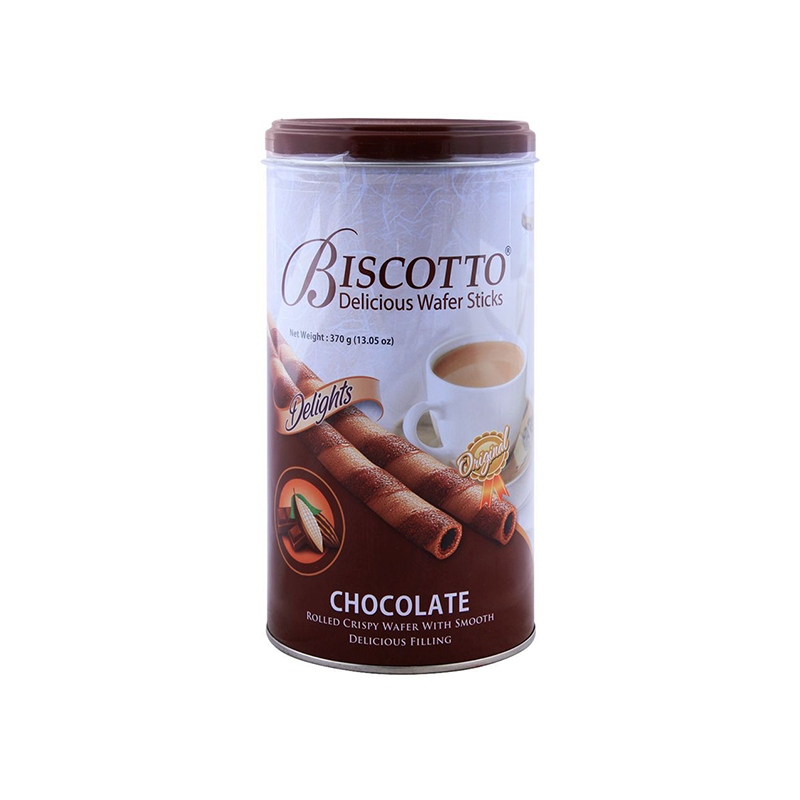 DELIGHT BISCOTTO WAFER STICKS CHOCOLATE 125GM