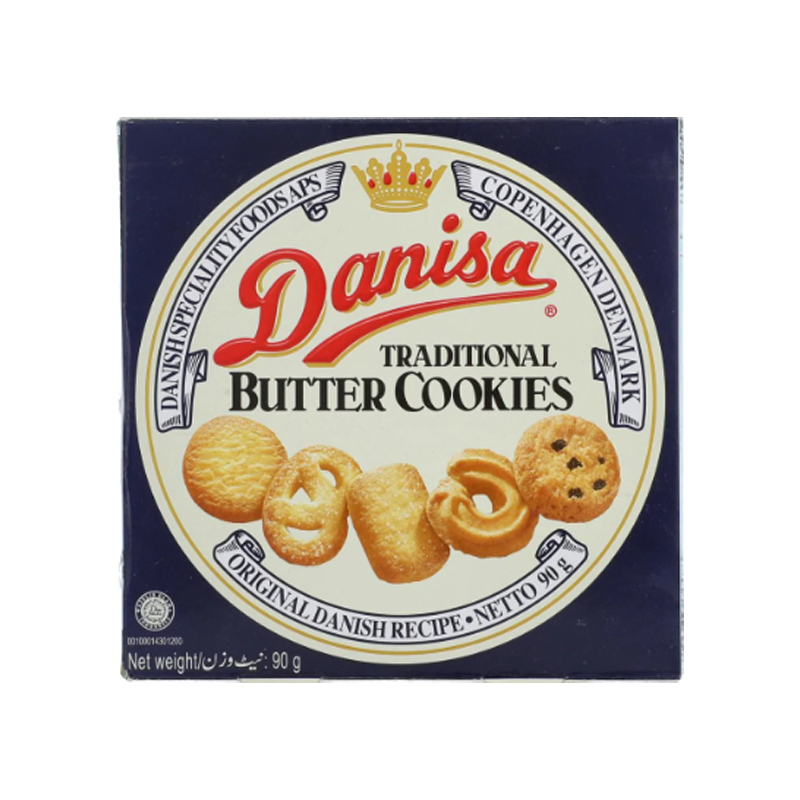 DANISA COOKIES BUTTER 90GM BOX