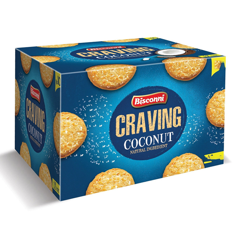 BISCONNI BISCUIT CRAVING COCONUT S.P 16`S