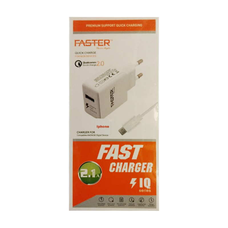 FASTER FAC-900 IPHONE CHARGER