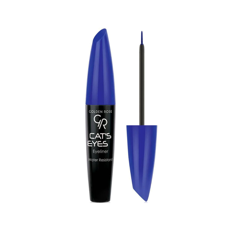 GOLDEN ROSE CAT EYE LINER MATTE BLUE