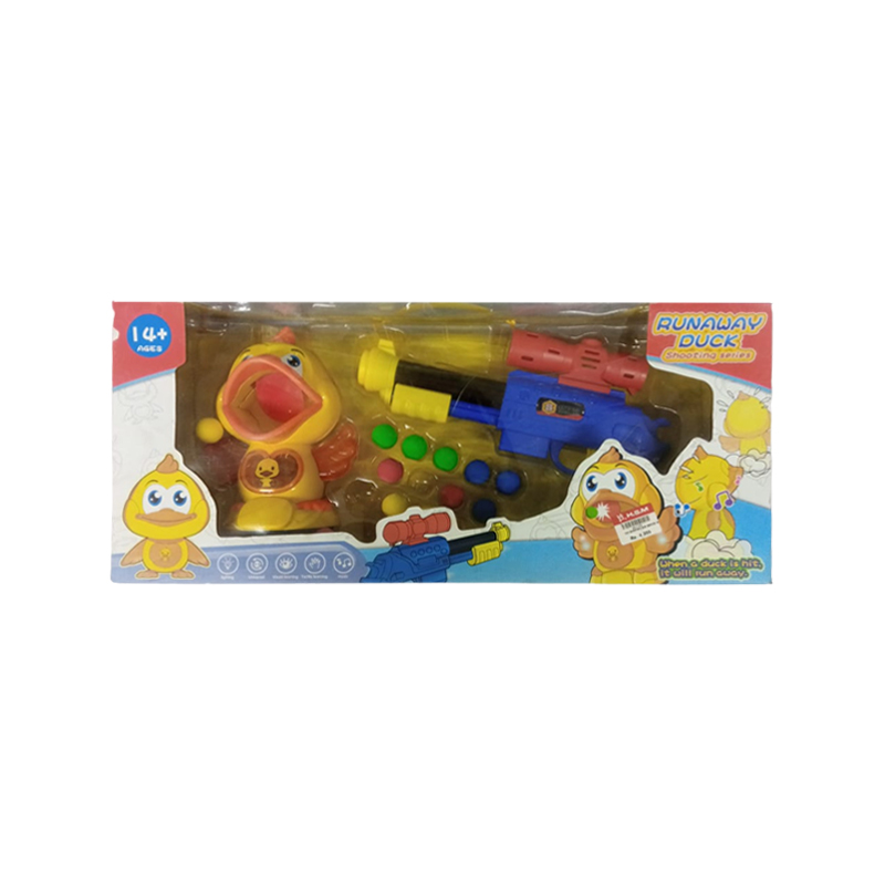 TOY SHOOTING GUN W/DUCK 6680