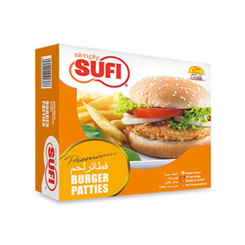 Buy sufi chicken burger patties 1kg at best price in Pakistan Hydri