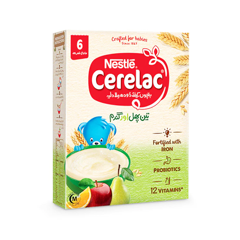 NESTLE CERELAC 3 FRUIT  350GM