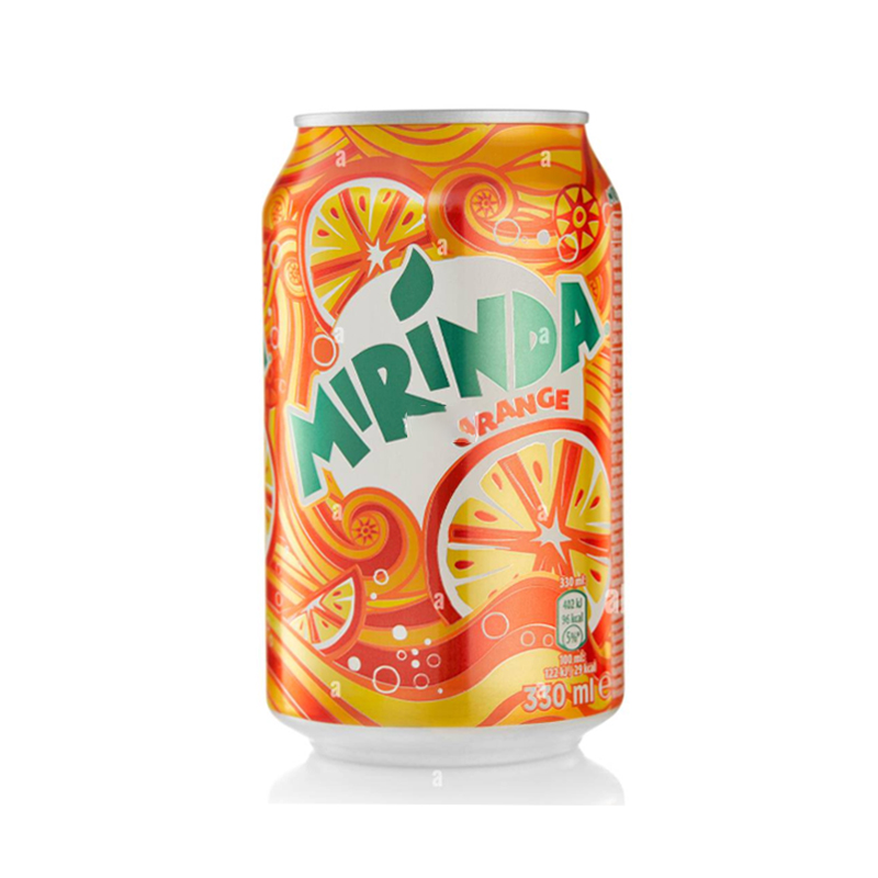 MIRINDA DRINK CAN 330ML LOCAL