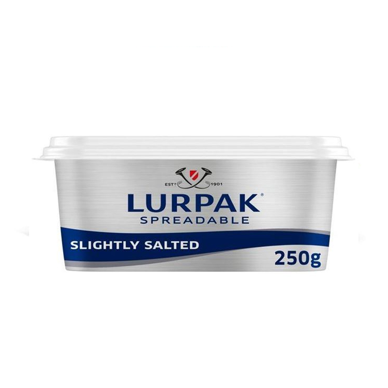 LURPAK SALTED BUTTER TUB 250G