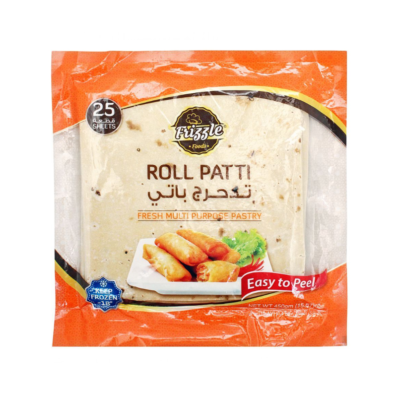 FRIZZLE ROLL PATTI 25SHEET 450G