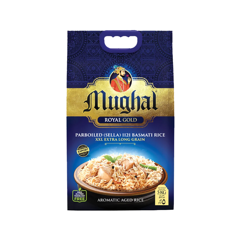 MUGHAL RICE ROYAL GOLD SELLA 5KG