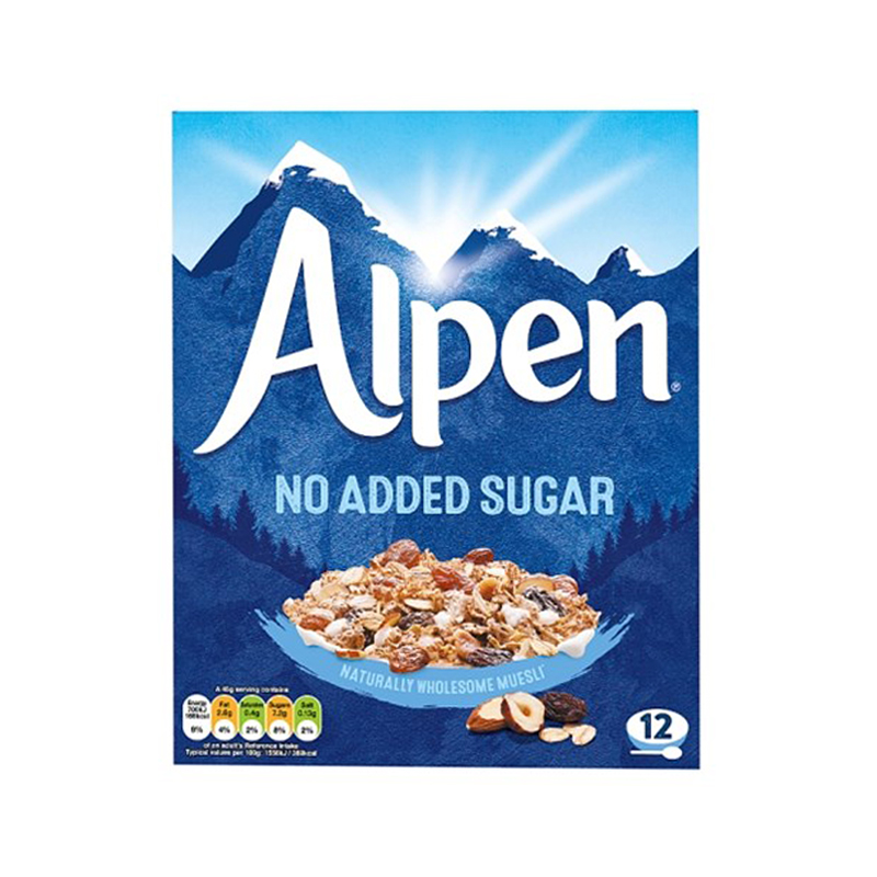 ALPEN NATURAL SWISS STYLE MUESLI 550GM