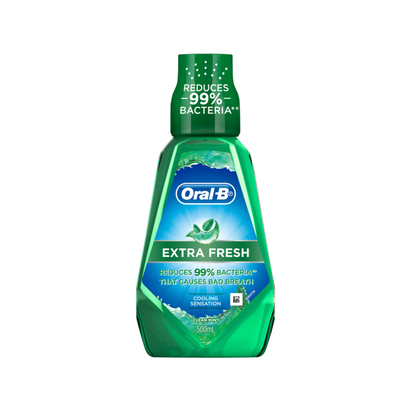 ORAL-B MOUTH WASH EXTRA FRESH 500ML