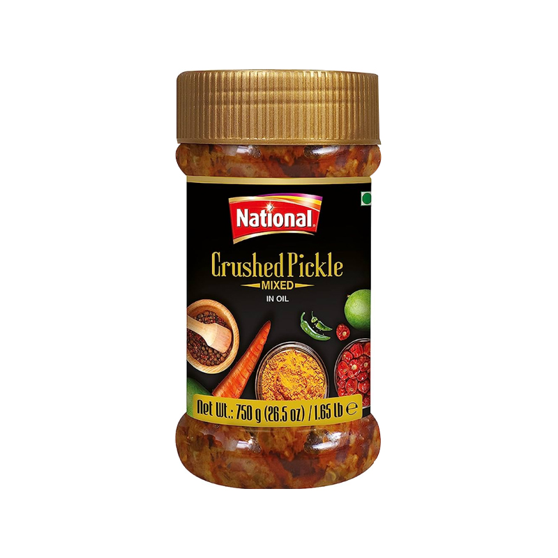 NATIONAL CRUSHED PICKLE MIXED 750GM