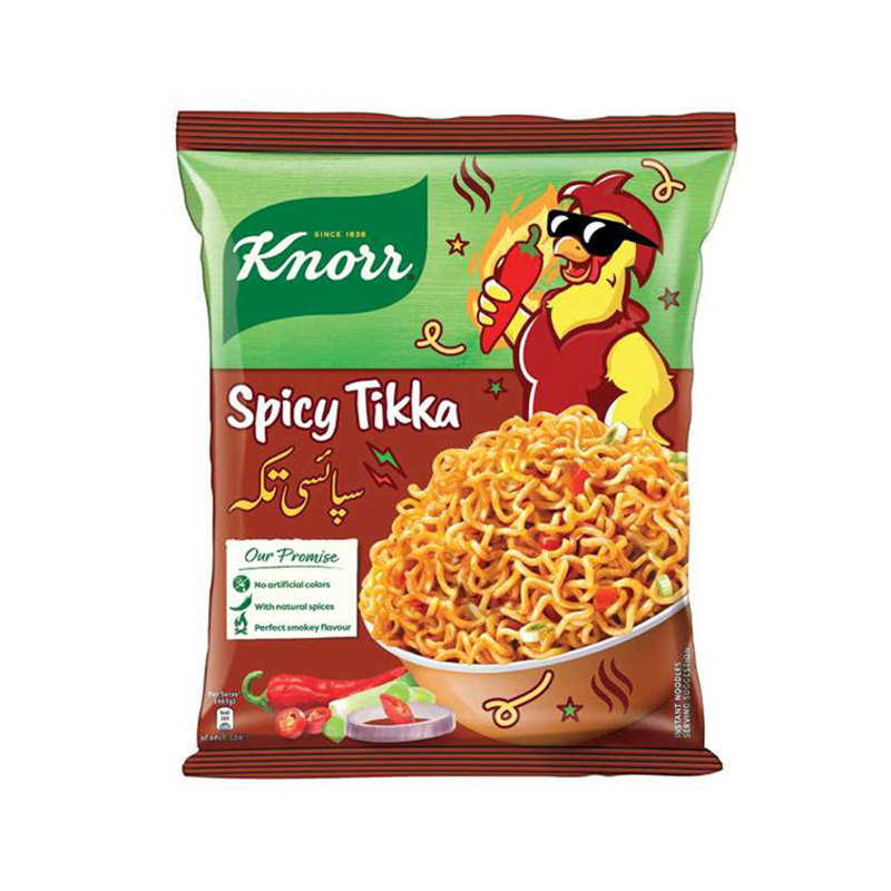 KNORR NOODLES SPICY TIKKA 66GM