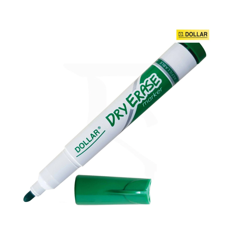 DOLLAR DRY ERASE MARKER 2.0 GREEN