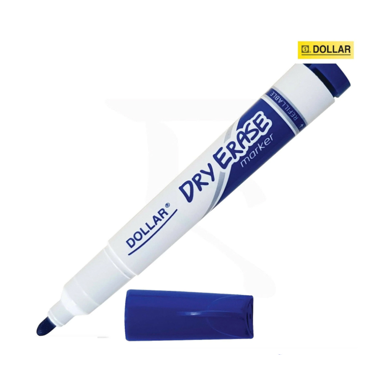 DOLLAR DRY ERASE MARKER 2.0 BLUE