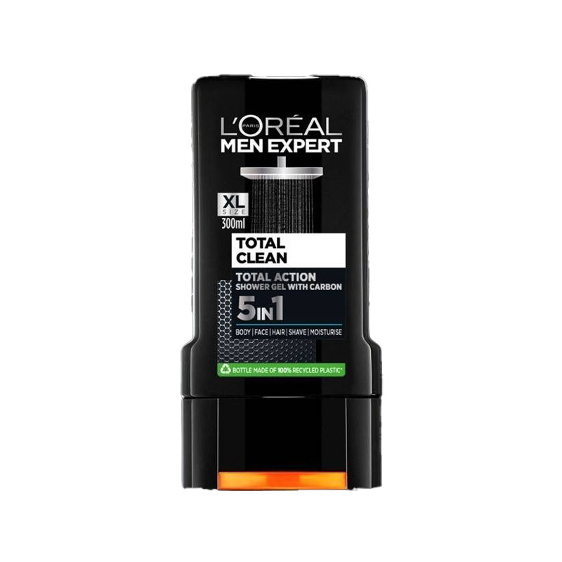 LOREAL SHOWER GEL TOTAL CLEAN 300ML