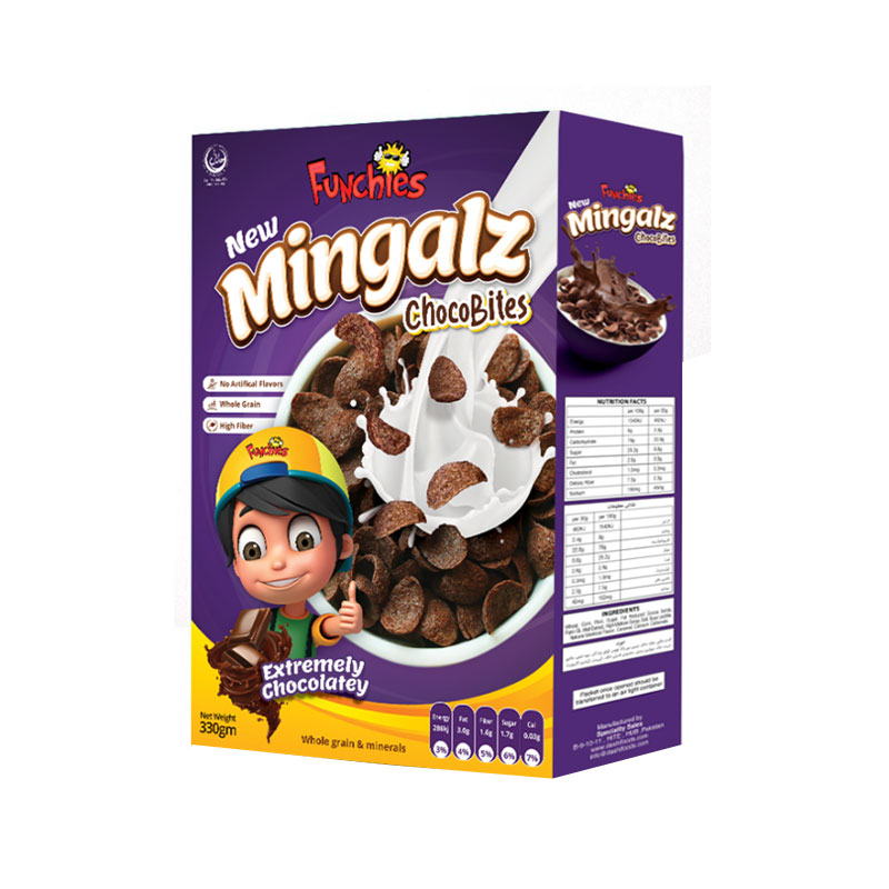 FUNCHIES MINGALZ CHOCO BITES 330GM