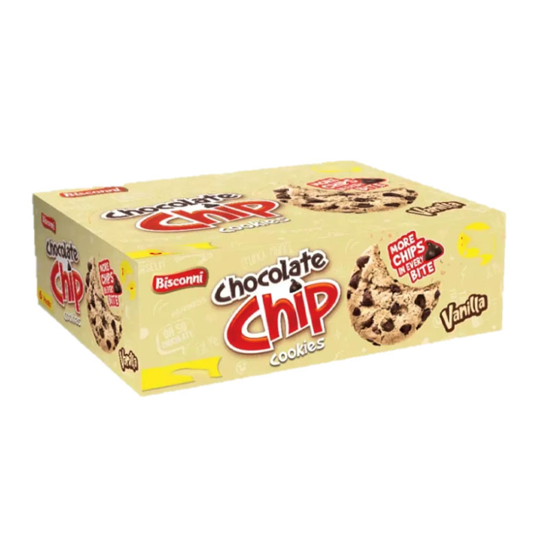 BISCONNI CHOCOLATE CHIP VANILLA 24`S RS10