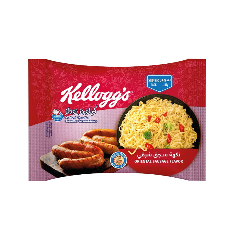 KELLOGGS INSTANT SAUSAGE NOODLES 70GM