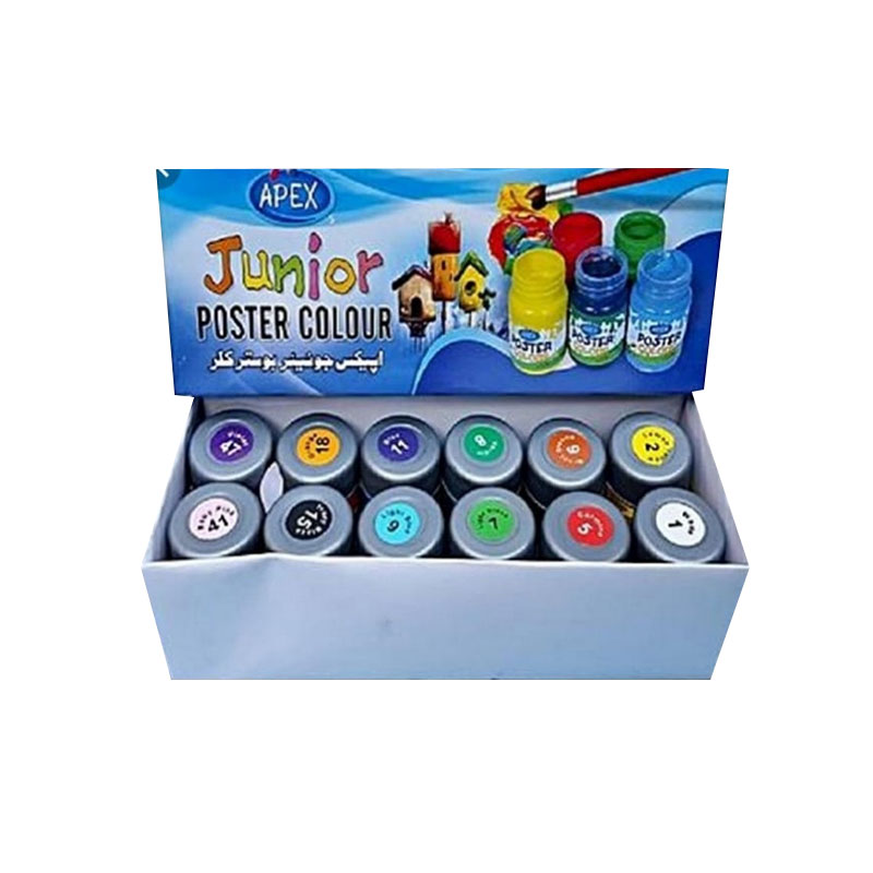 M.G APEX POSTER COLOUR JUNIOR MIX A612