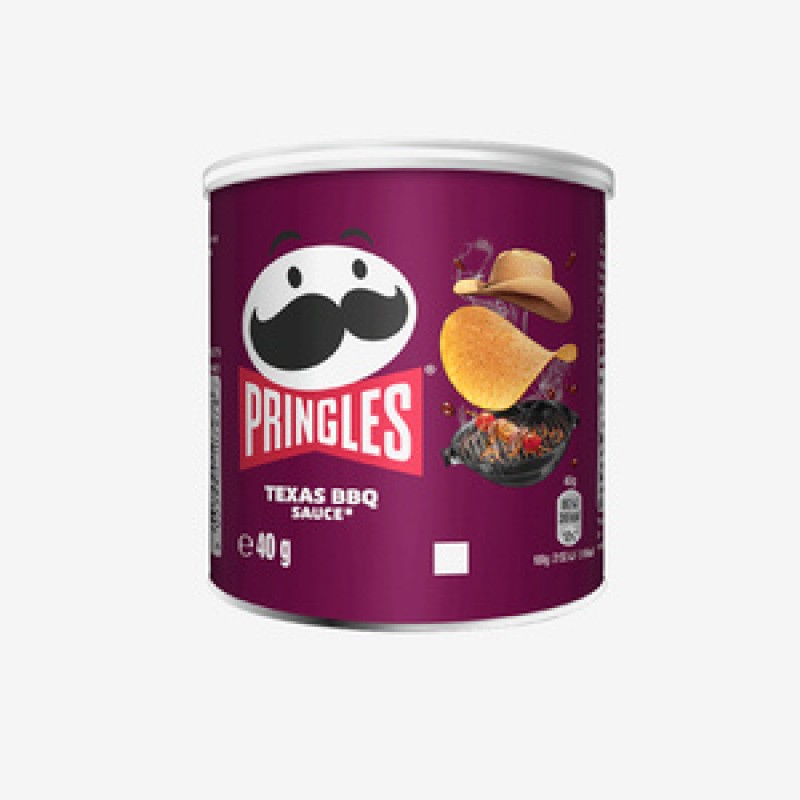 PRINGLES POTATO CHIPS BBQ US 40GM