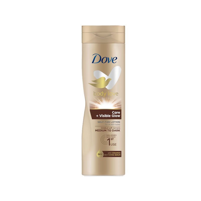 DOVE BODY LOTION MEDIUM TO DARK 400ML