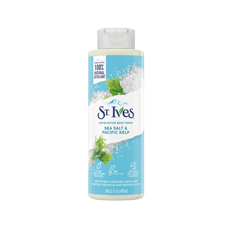 STIVES SEA SALT & PACIFIC KELP BODY WASH 473ML