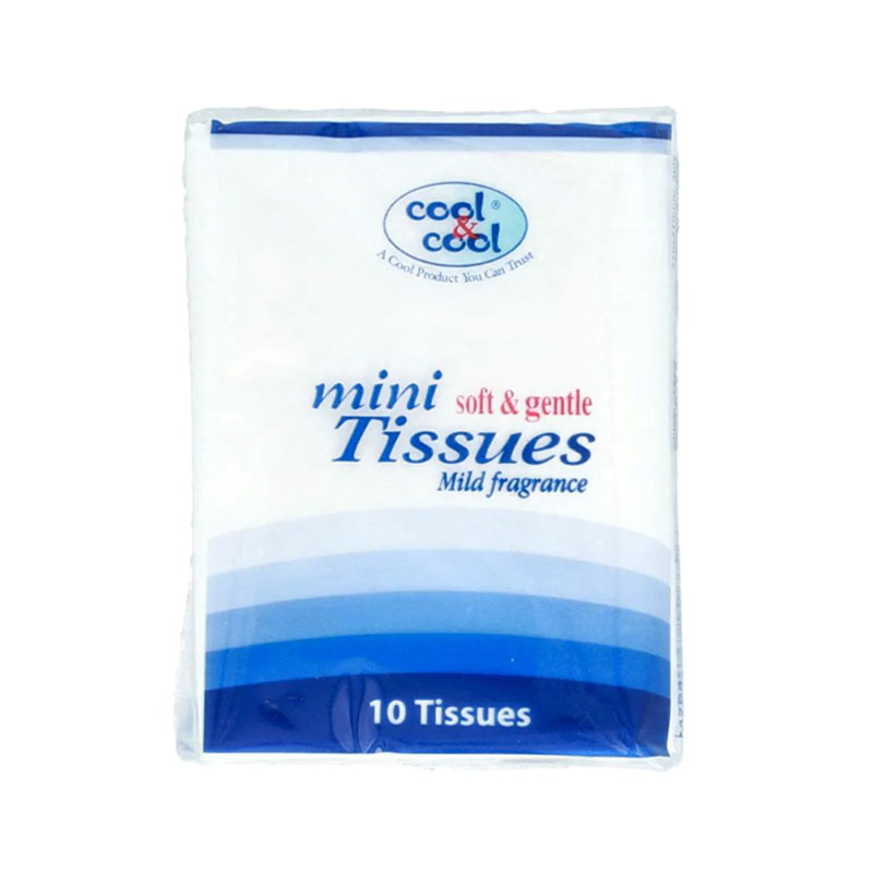 COOL & COOL MINI TISSUES 10`S