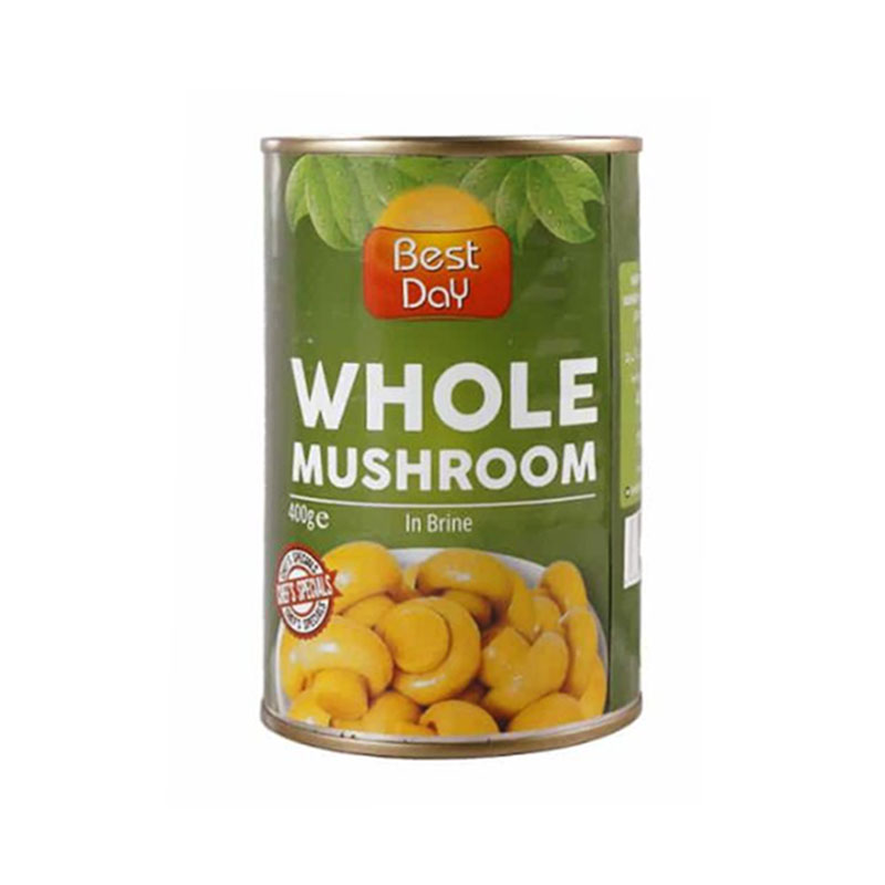 BEST DAY WHOLE MUSHROOM 400GM