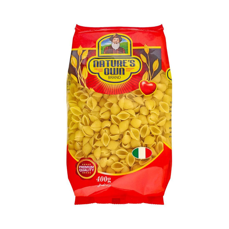NATURES OWN SHELL PASTA 400GM