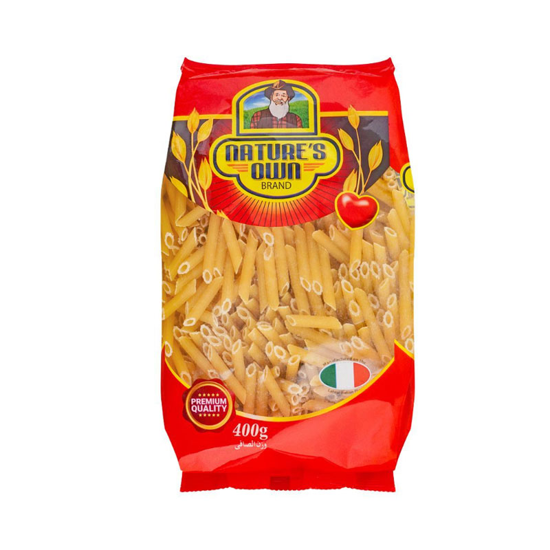 NATURES OWN PENNE PASTA 400GM