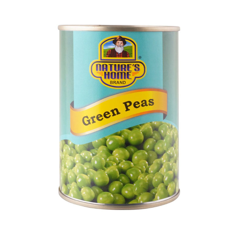 NATURES HOME GREEN PEAS 400GM
