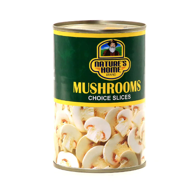 NATURES HOME MUSHROOMS SLICED 400GM