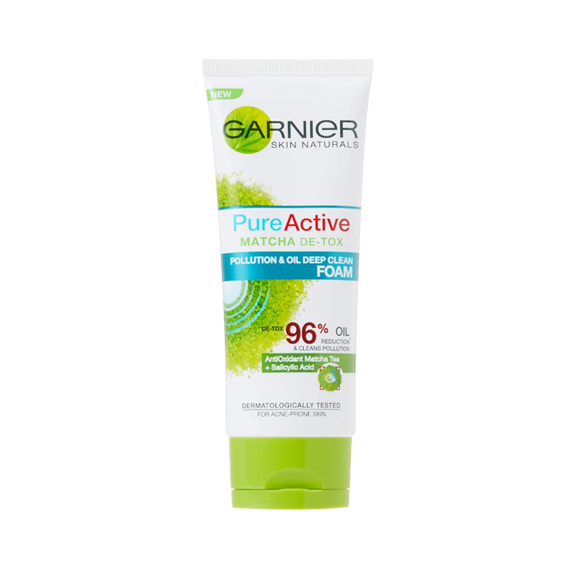 GARNIER PURE ACTIVE DEEP CLEAN FOAM 100ML