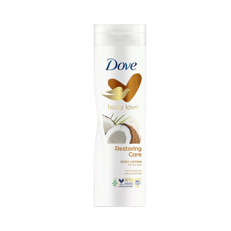 Buy dove body lotion restoring care coconut 250ml at best price in