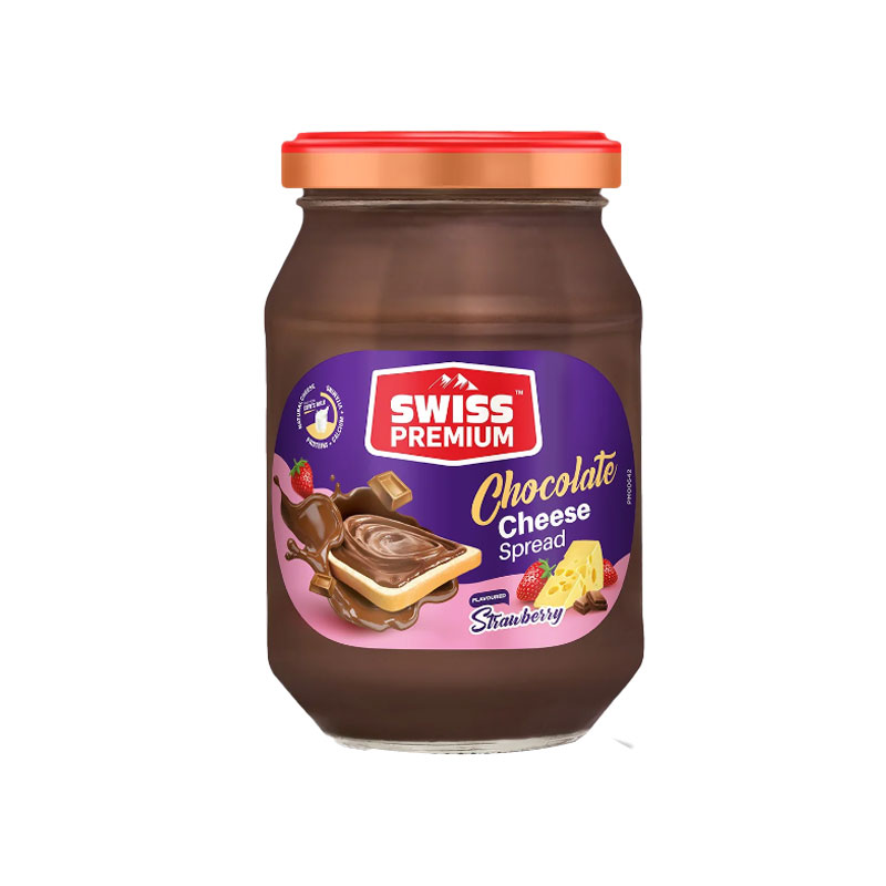 SWISS PREMIUM CHEESE SPREAD STRAWBERRY 280GM