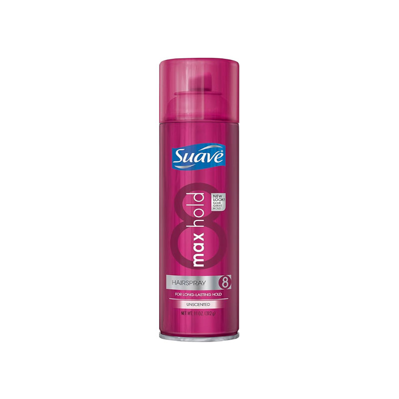 SUAVE MAX HOLD NO 8 HAIR SPRAY 312GM