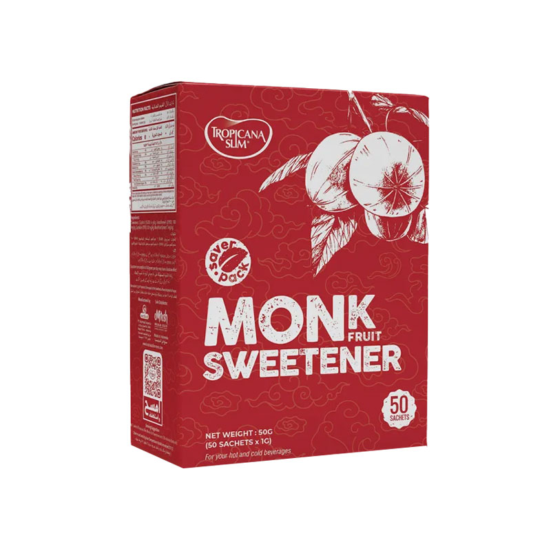 Buy tropicana slim stevia monk fruit 50's at best price in Pakistan