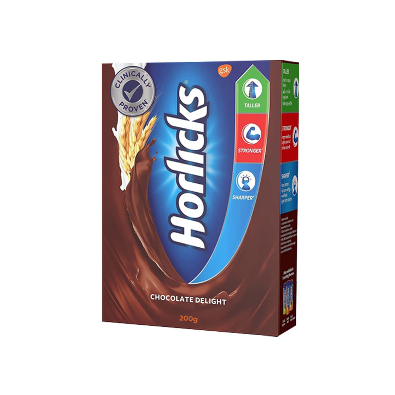 HORLICKS CHOCOLATE DELIGHT 200 BOX