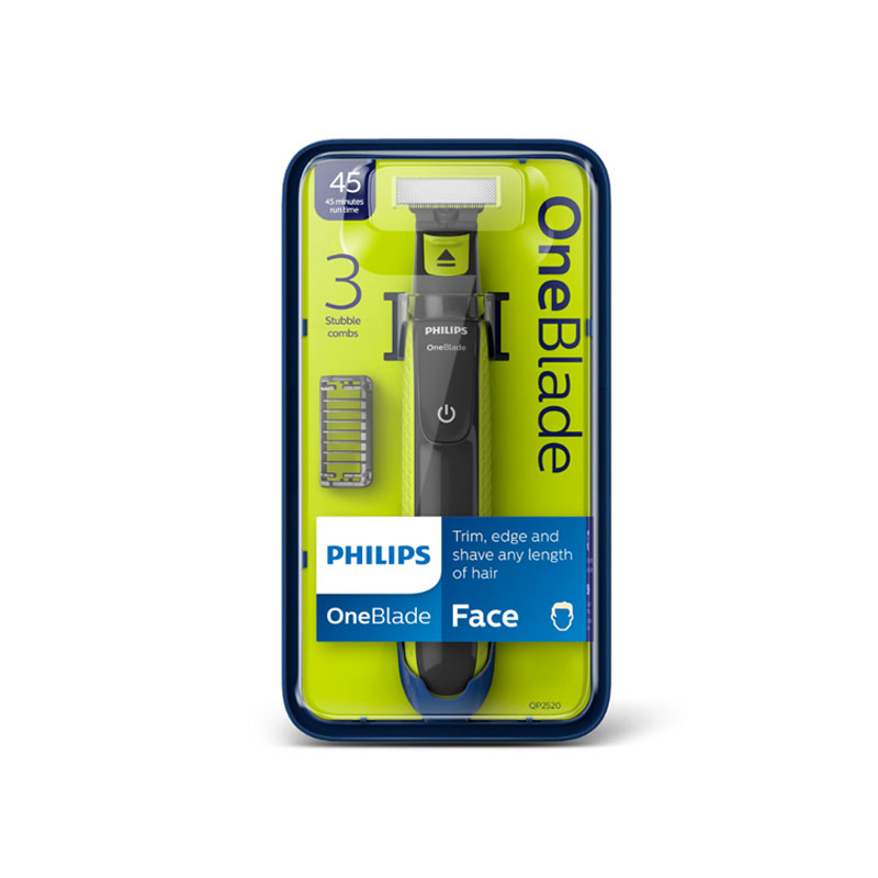 Buy philips one blade, 3 combs trimmer qp2520/20 at best price in